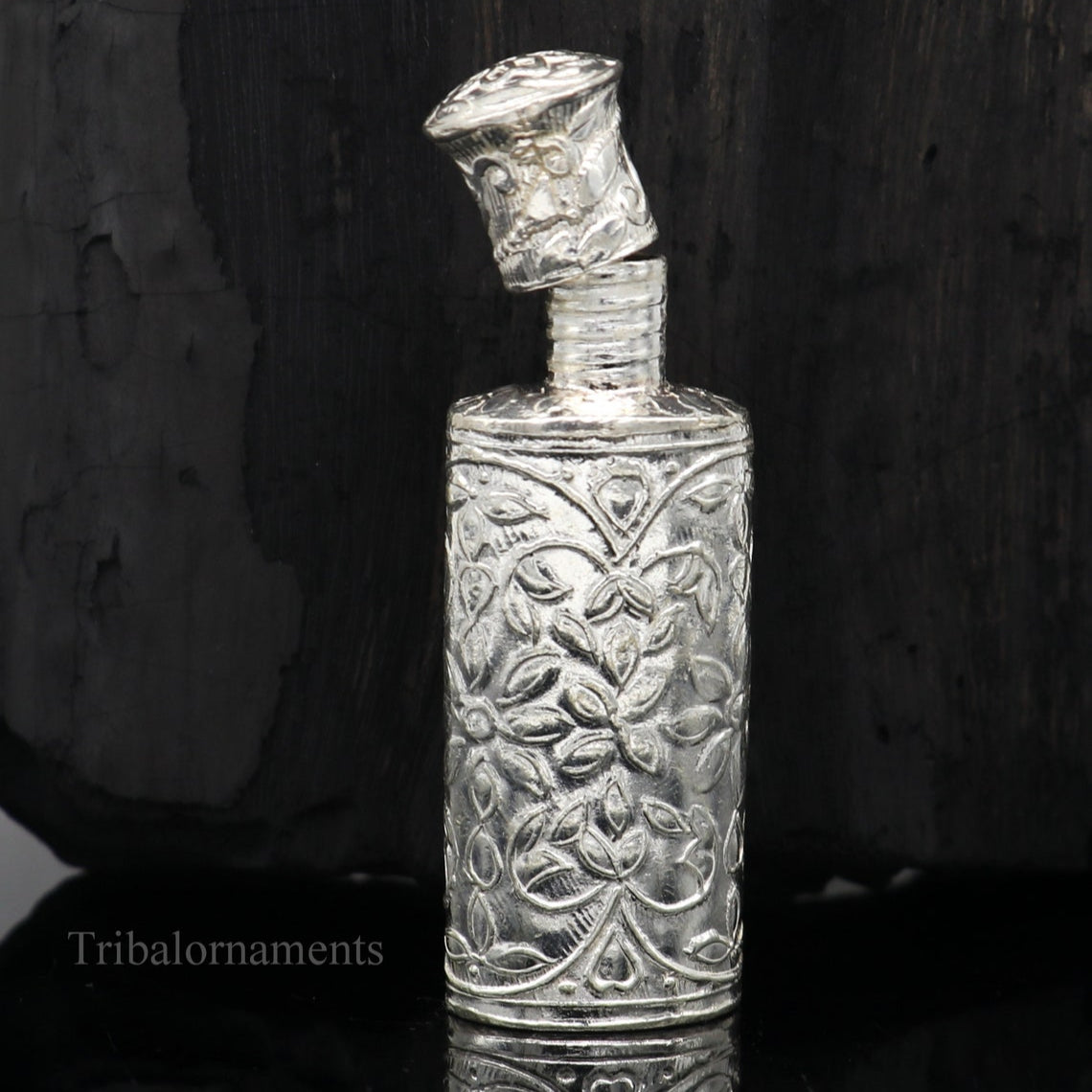 925 sterling silver trinket box, sindoor box/ casket box bridal Vermilion gifts jewelry box collection, container box, jewelry box art stb82 - TRIBAL ORNAMENTS