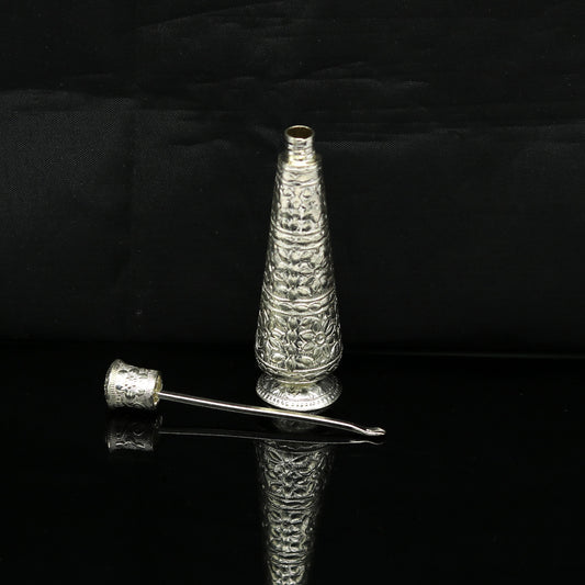 925 sterling silver trinket box, sindoor box/ casket box bridal Vermilion gifts jewelry box collection, container box, jewelry box art stb85 - TRIBAL ORNAMENTS