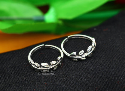 925 sterling silver uniquely handcrafted unique style antique look toe rings. best brides wedding jewelry ethnic  tribal jewelry ytr19 - TRIBAL ORNAMENTS