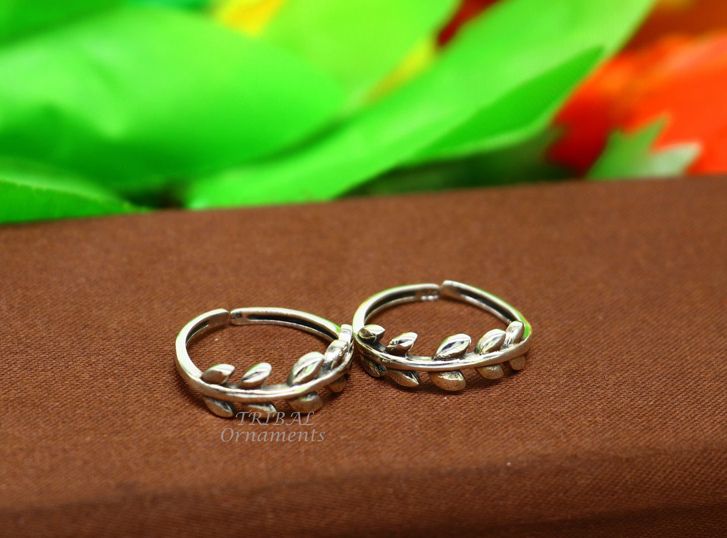 925 sterling silver uniquely handcrafted unique style antique look toe rings. best brides wedding jewelry ethnic  tribal jewelry ytr19 - TRIBAL ORNAMENTS