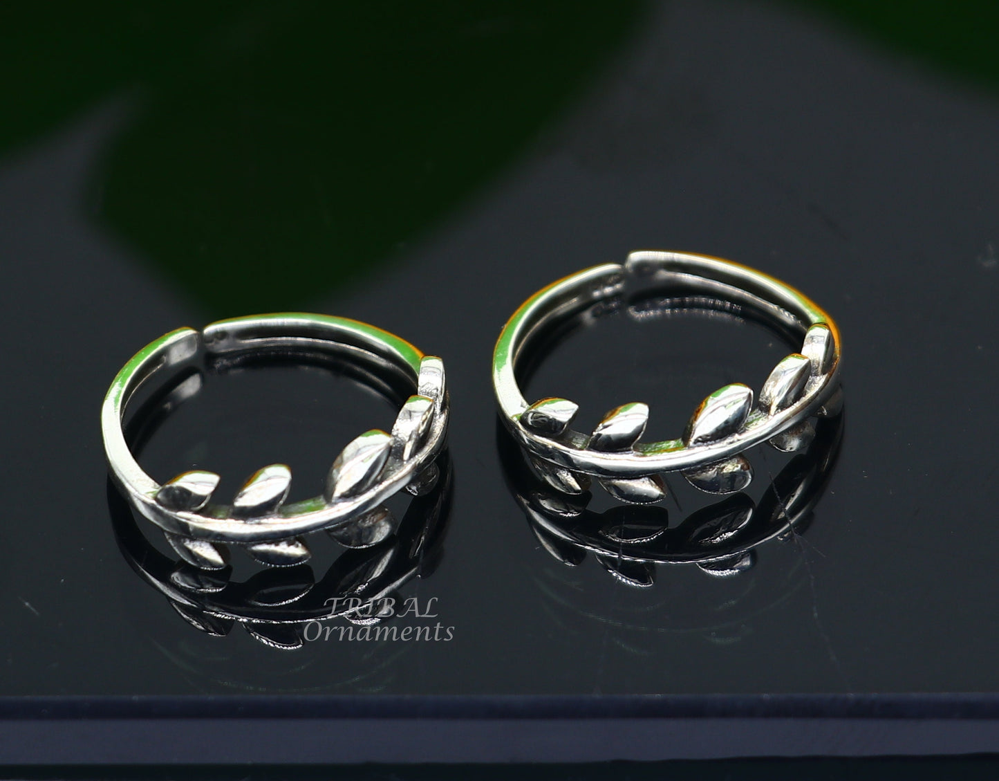 925 sterling silver uniquely handcrafted unique style antique look toe rings. best brides wedding jewelry ethnic  tribal jewelry ytr19 - TRIBAL ORNAMENTS
