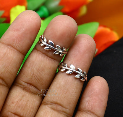 925 sterling silver uniquely handcrafted unique style antique look toe rings. best brides wedding jewelry ethnic  tribal jewelry ytr19 - TRIBAL ORNAMENTS