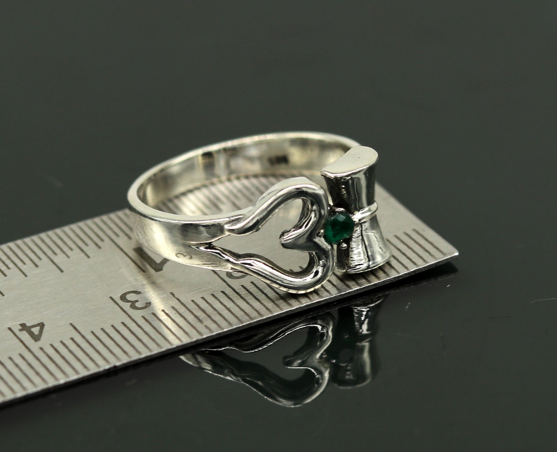 925 sterling silver vintage customized design shiva trident trishul ring band, excellent customized pretty ring unisex jewelry sr280 - TRIBAL ORNAMENTS