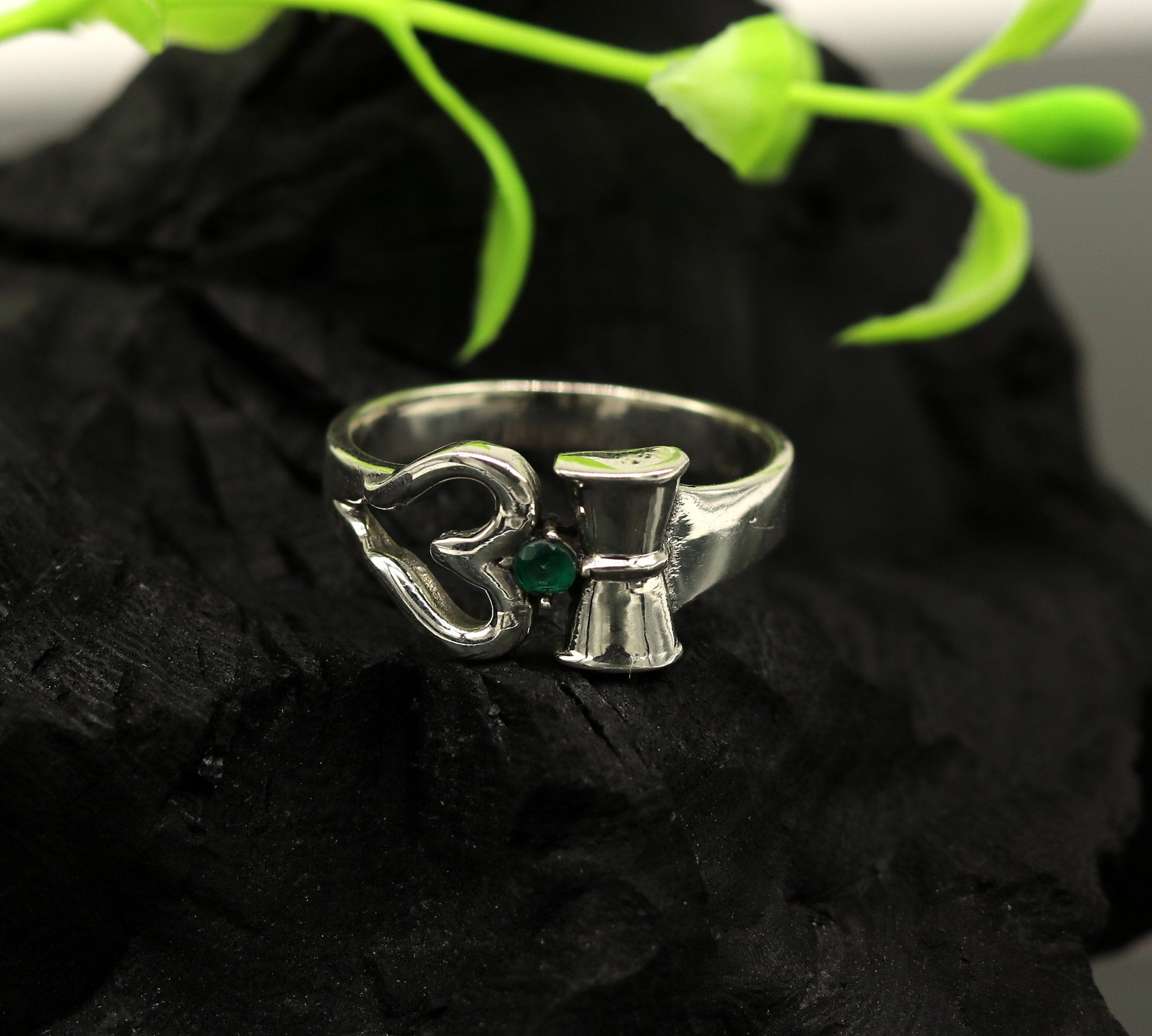 925 sterling silver vintage customized design shiva trident trishul ring band, excellent customized pretty ring unisex jewelry sr280 - TRIBAL ORNAMENTS