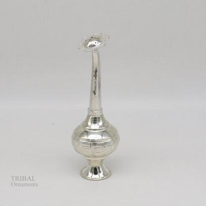 925 sterling silver vintage design Attardani, pooja spray bottle, silver perfume bottle, spray article, puja utensils, best gift su639 - TRIBAL ORNAMENTS