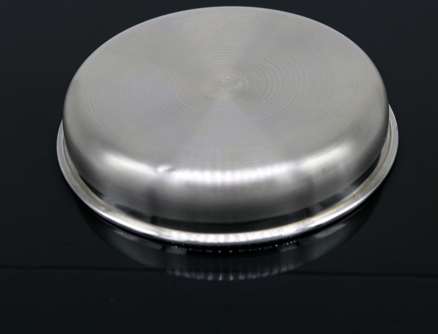 999 Fine silver handmade silver vessels, silver utensils, silver baby plate,tray silver art, silver kitchen accessories, baby feeding sv49 - TRIBAL ORNAMENTS