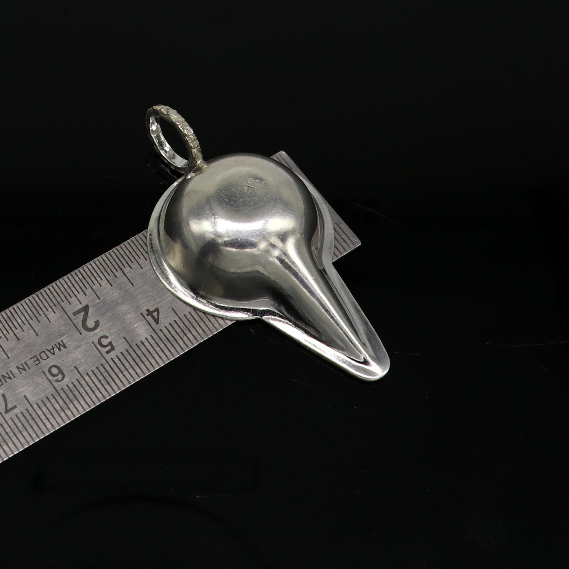 999 fine silver handmade new born baby feeder, water/milk silver feeder, silver baby food set , baby kids utensils for stay healthy sv128 - TRIBAL ORNAMENTS