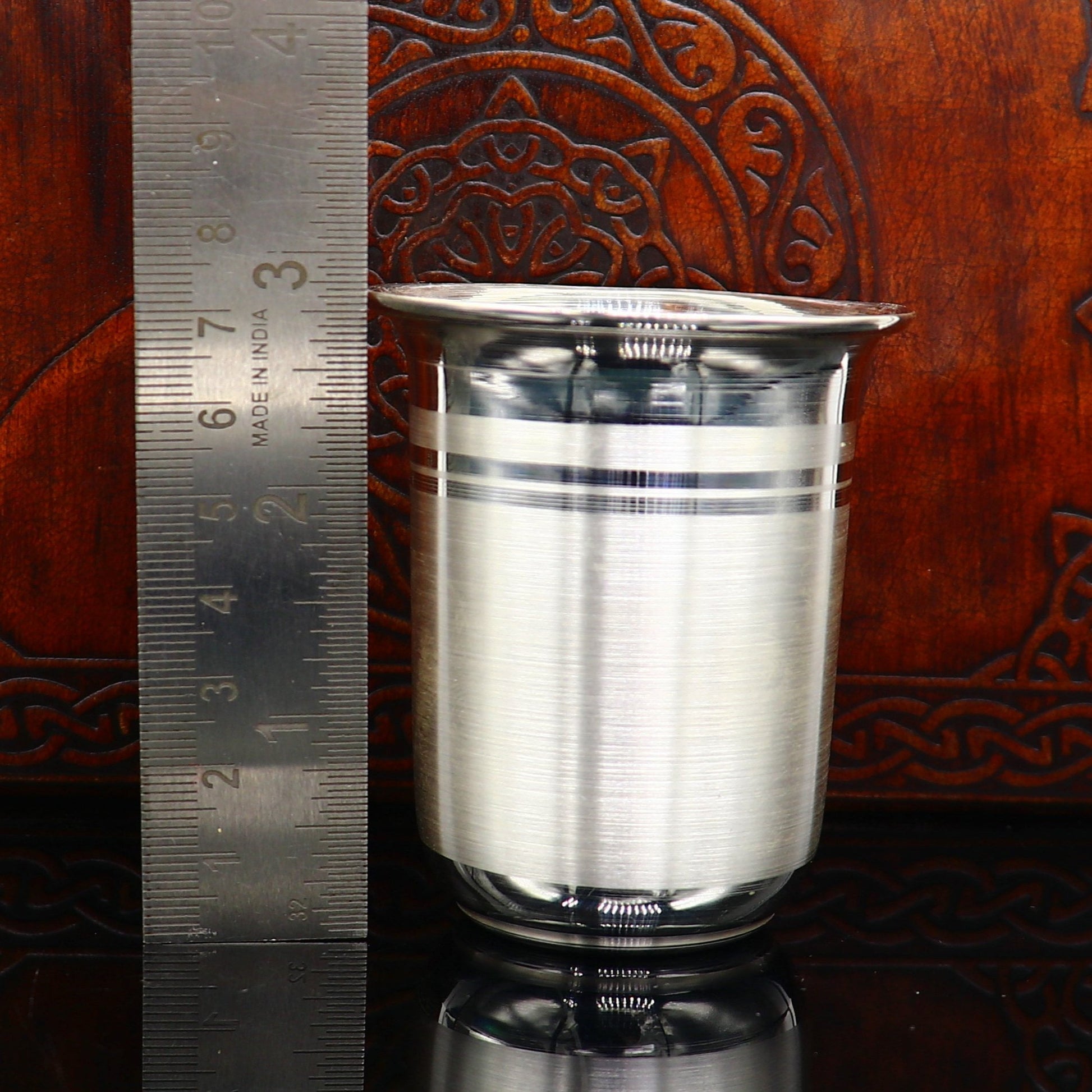 999 fine silver water milk glass and bowl, silver tumbler silver spoon, silver utensils, silver baby set serving food utensils sv200 - TRIBAL ORNAMENTS