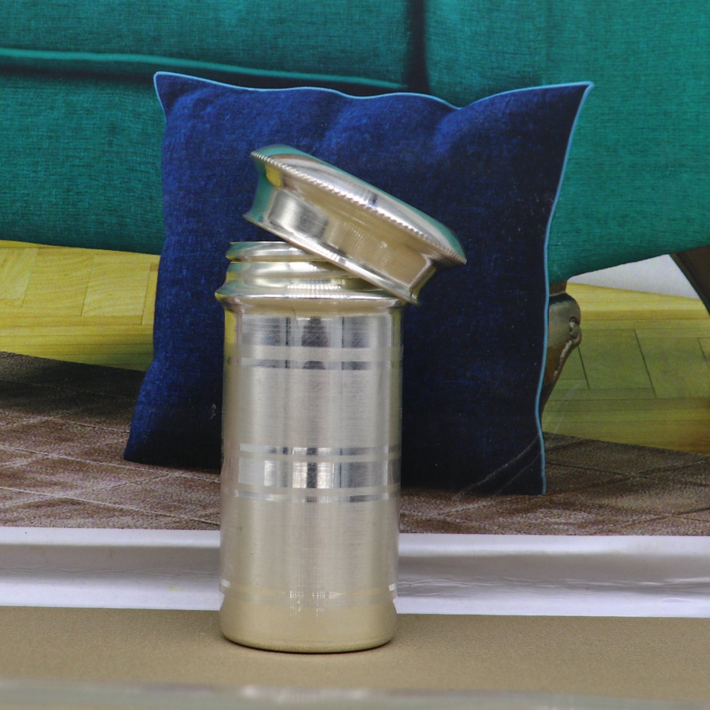 999 fine solid silver handmade small pill box, Tobacco box, storage box silver utensils, silver box, personal box men's accessories su150 - TRIBAL ORNAMENTS