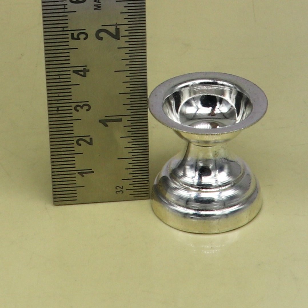 999 pure silver handmade elegant oil lamp, silver home temple utensils, silver diya, deepak, silver vessels, silver art decorative art su82 - TRIBAL ORNAMENTS