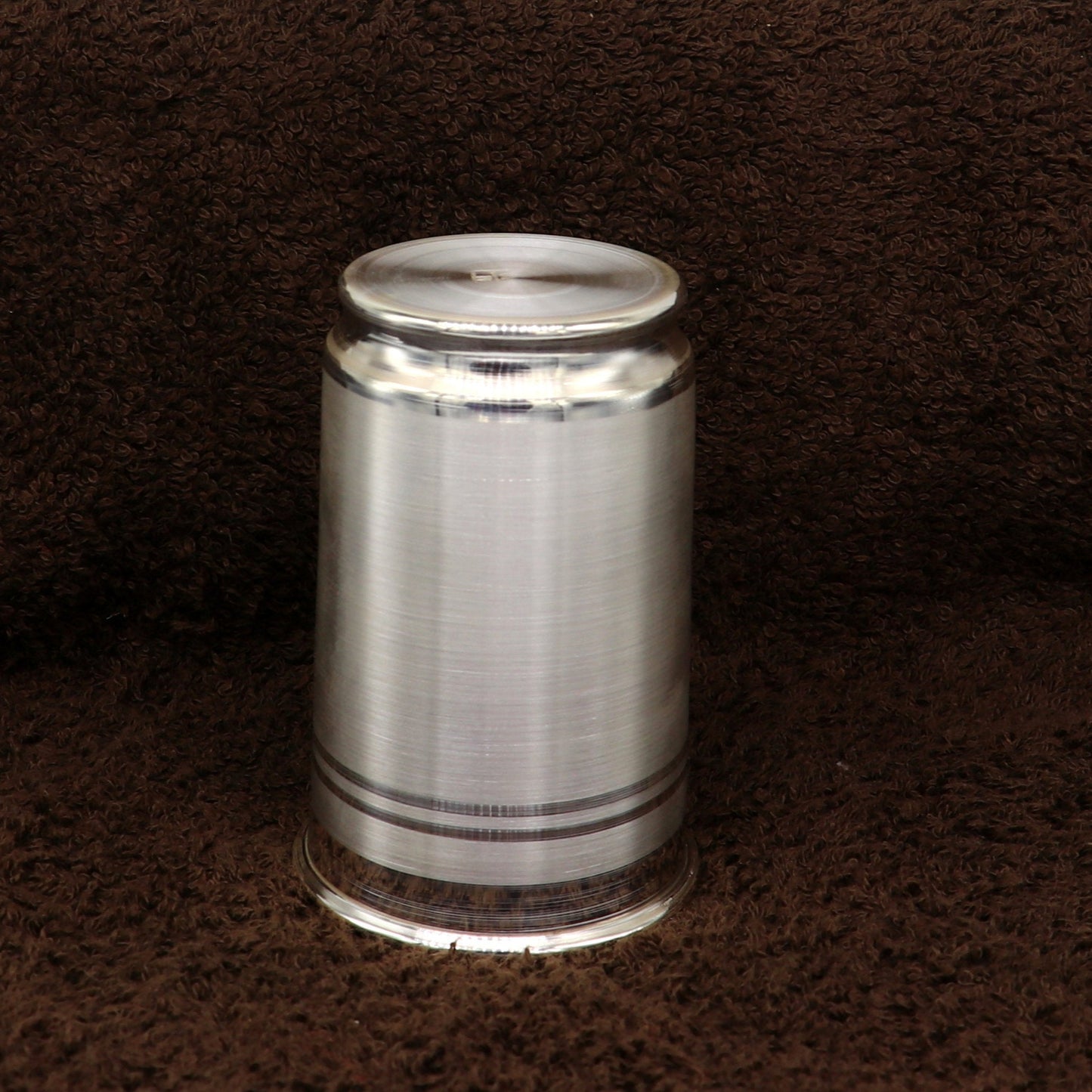 999 pure solid silver handmade 4 inches water glass/milk tumbler, best baby set, excellent baby gifting utensils, silver article sv124 - TRIBAL ORNAMENTS