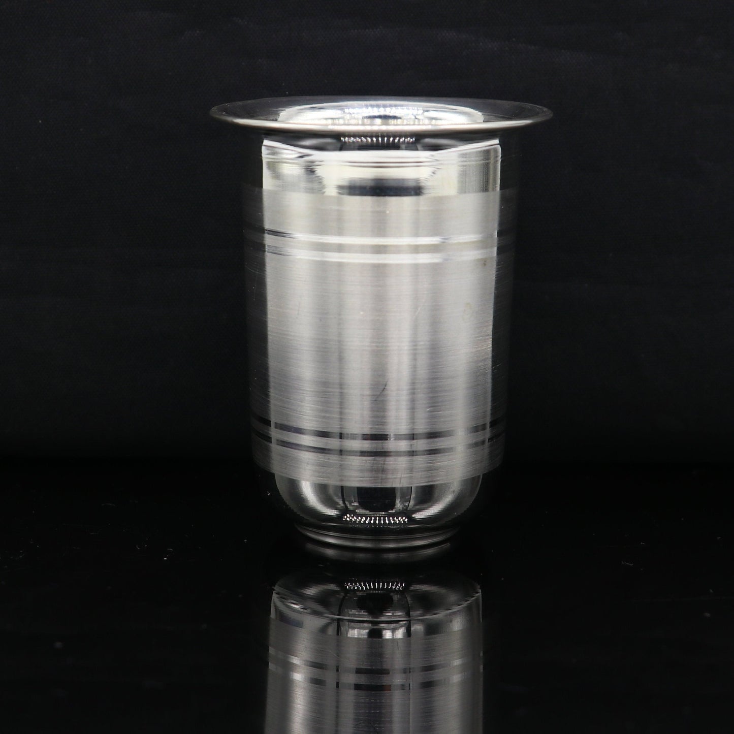 999 silver baby glass set, water/milk Glass tumbler, best gifting silver vodka glass, wine glass set, baby feeding utensils, best gift sv136 - TRIBAL ORNAMENTS