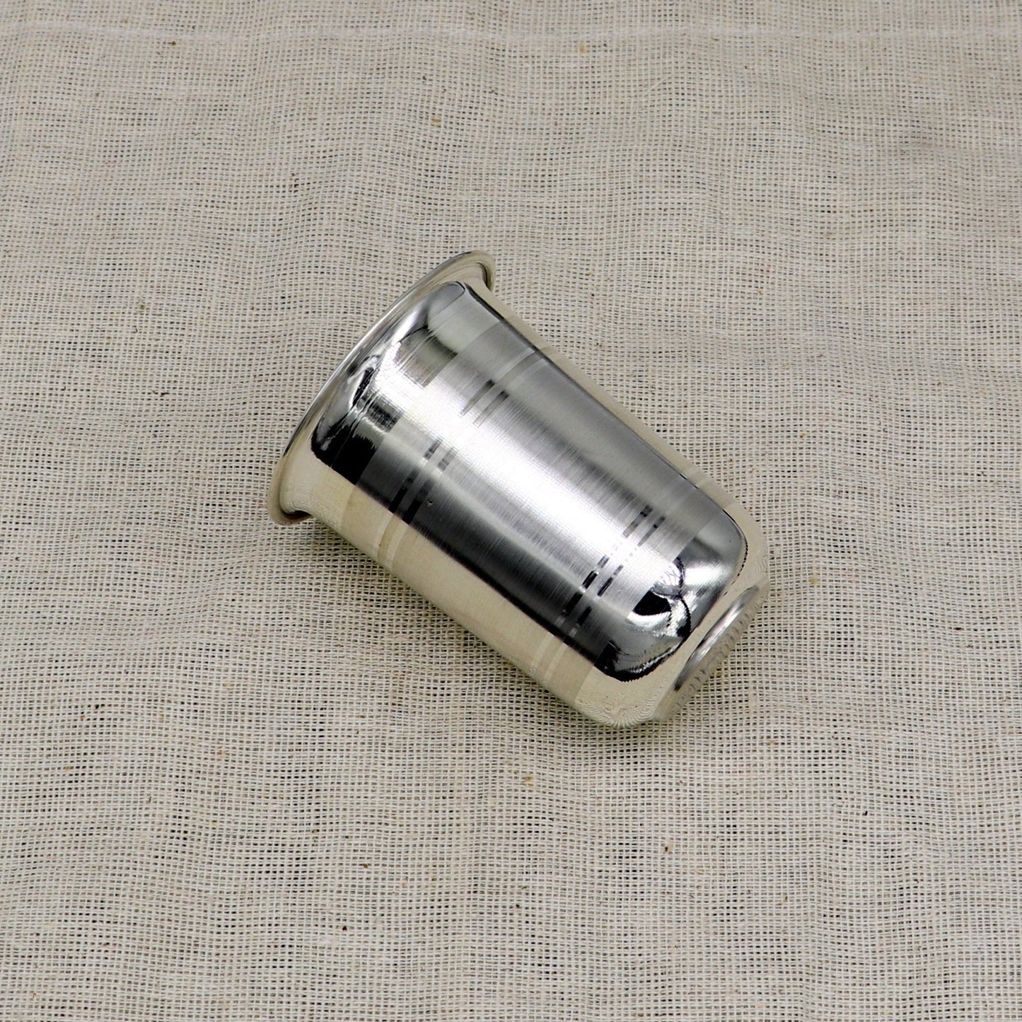 999 silver baby glass set, water/milk Glass tumbler, best gifting silver vodka glass, wine glass set, baby feeding utensils, best gift sv136 - TRIBAL ORNAMENTS