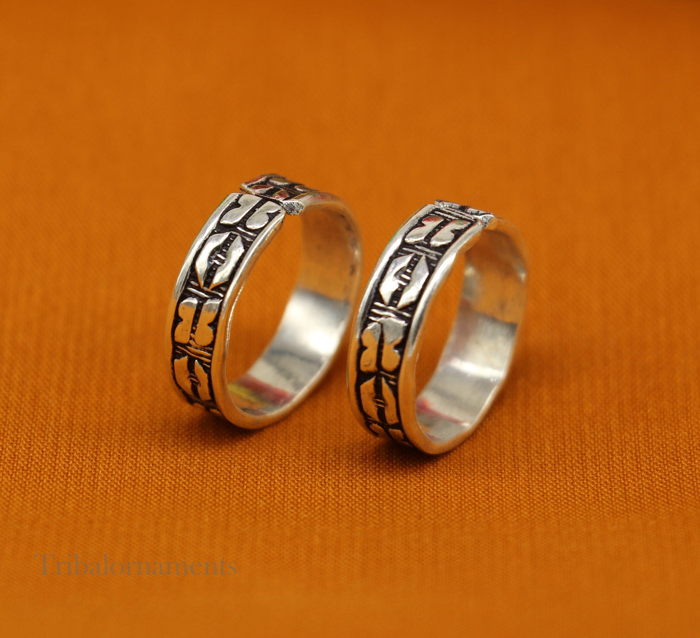 Adjustable Toe ring 92.5 sterling silver handmade elegant design toe ring, toe band stylish modern women's brides jewelry from india toer106 - TRIBAL ORNAMENTS