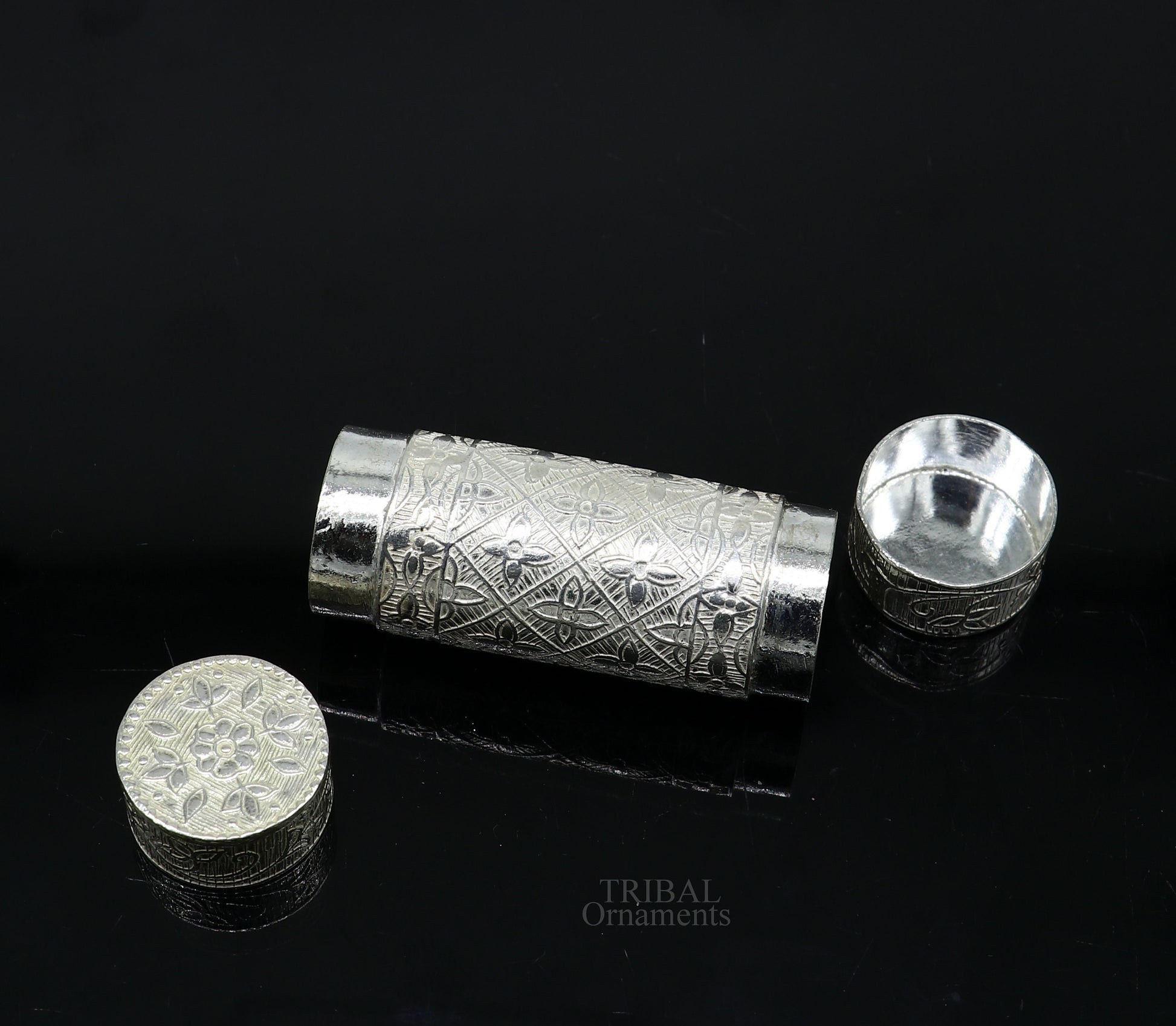 Amazing 925 fine solid silver handmade small tobacco box, fennel box, storage box silver utensils, silver box, men's accessories stb357 - TRIBAL ORNAMENTS