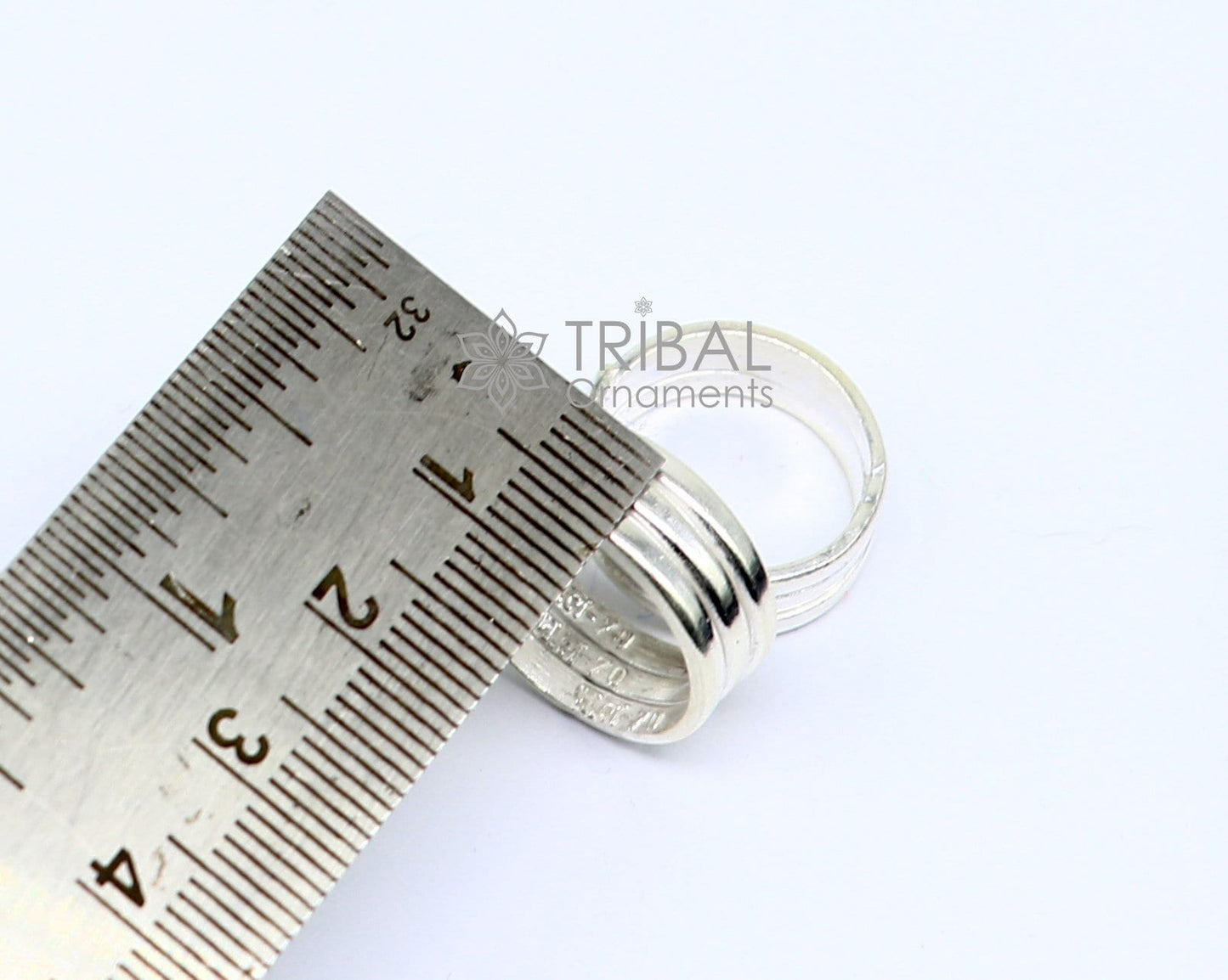 Amazing ethnic style handmade solid silver spiral design toe rings pair, excellent tribal customized belly dance hippie & boho jewelry ntr83 - TRIBAL ORNAMENTS