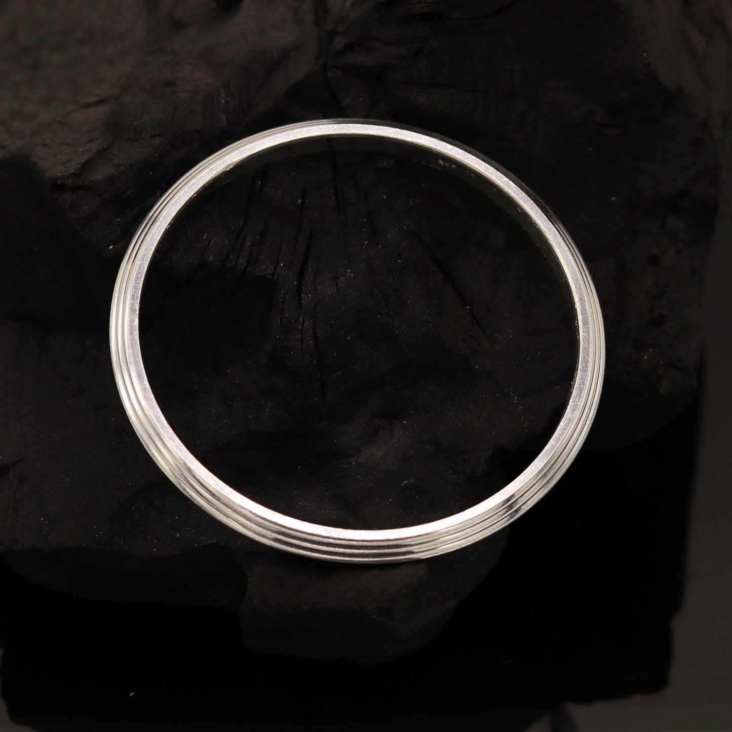 Amazing punjabi sikkha solid silver kada bangle bracelet, excellent customized gifting personalized jewelry, daily use unisex jewelry nsk310 - TRIBAL ORNAMENTS