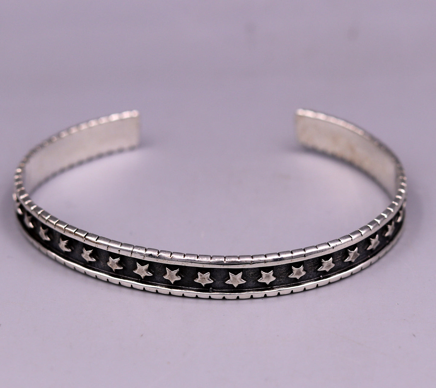 Amazing Vintage antique design 925 sterling silver cuff bangle bracelet adjustable kada unisex personalized gifting jewelry nsk145 - TRIBAL ORNAMENTS