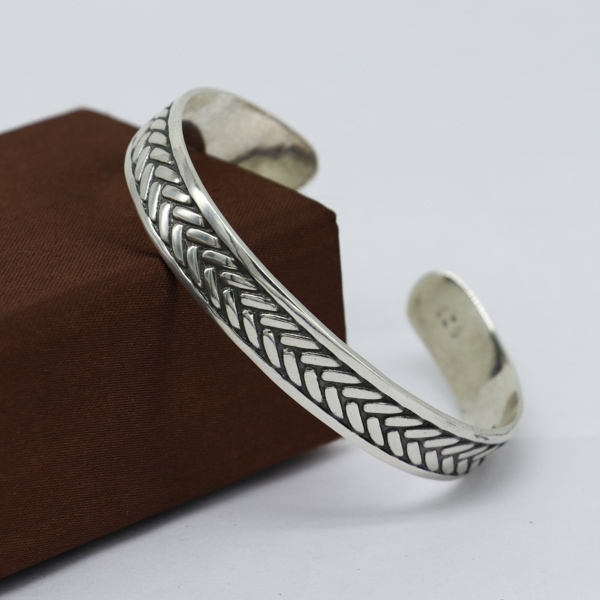 Authentic 925 sterling silver exclusive handmade Tiger design cuff kada bracelet, easy to adjust with your wrist, unisex jewelry cuff44 - TRIBAL ORNAMENTS