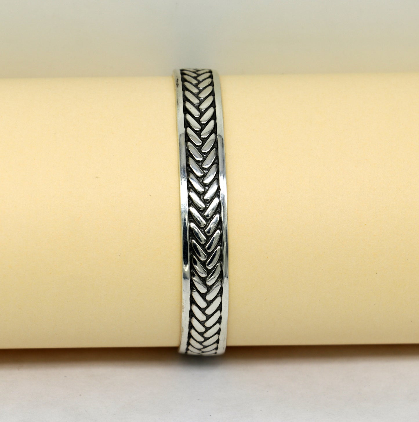 Authentic 925 sterling silver exclusive handmade Tiger design cuff kada bracelet, easy to adjust with your wrist, unisex jewelry cuff44 - TRIBAL ORNAMENTS