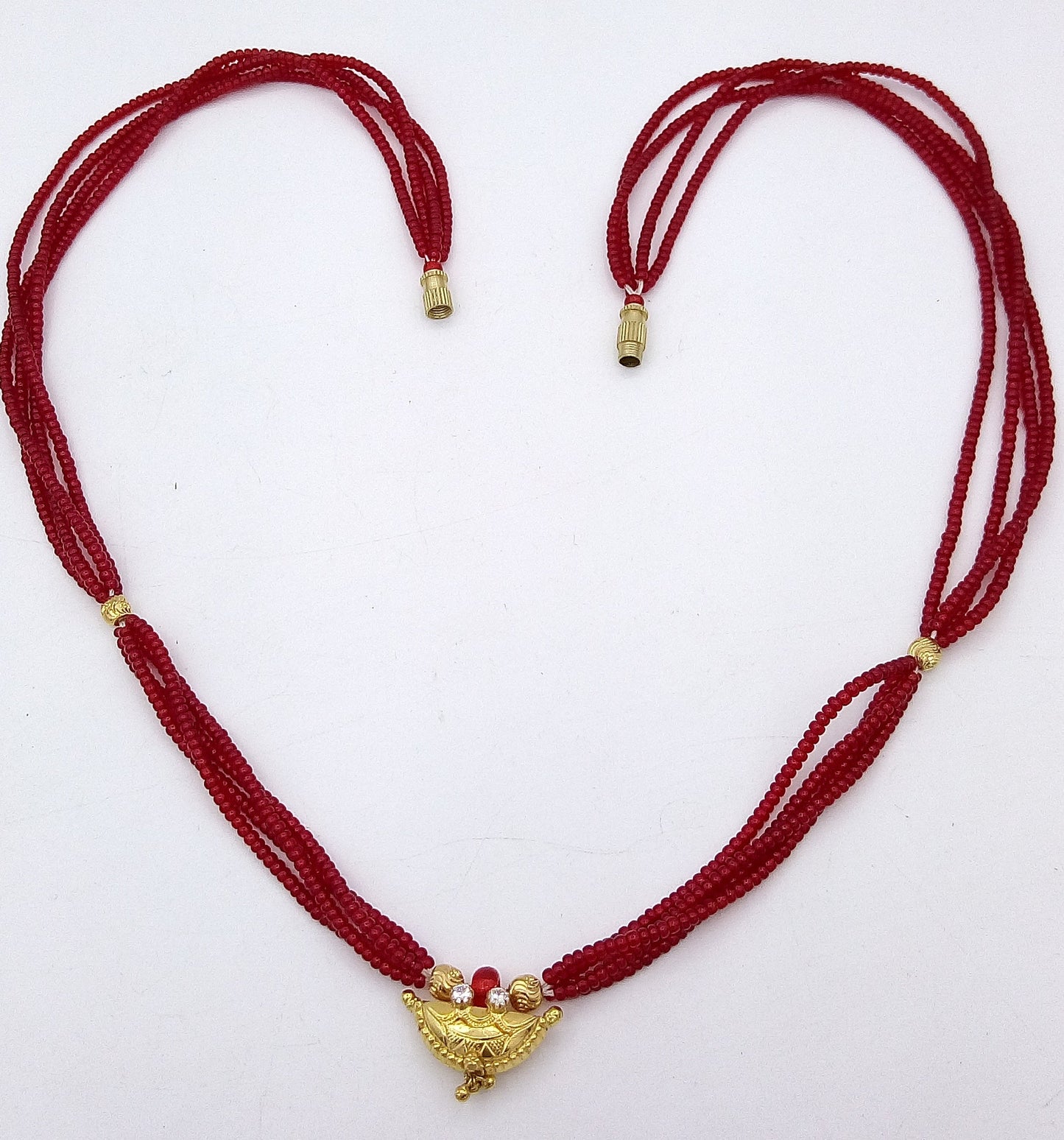 Awesome 20karat yellow gold amulet pendant excellent stylish jewelry for girl's women's from tribal Rajasthan india - TRIBAL ORNAMENTS