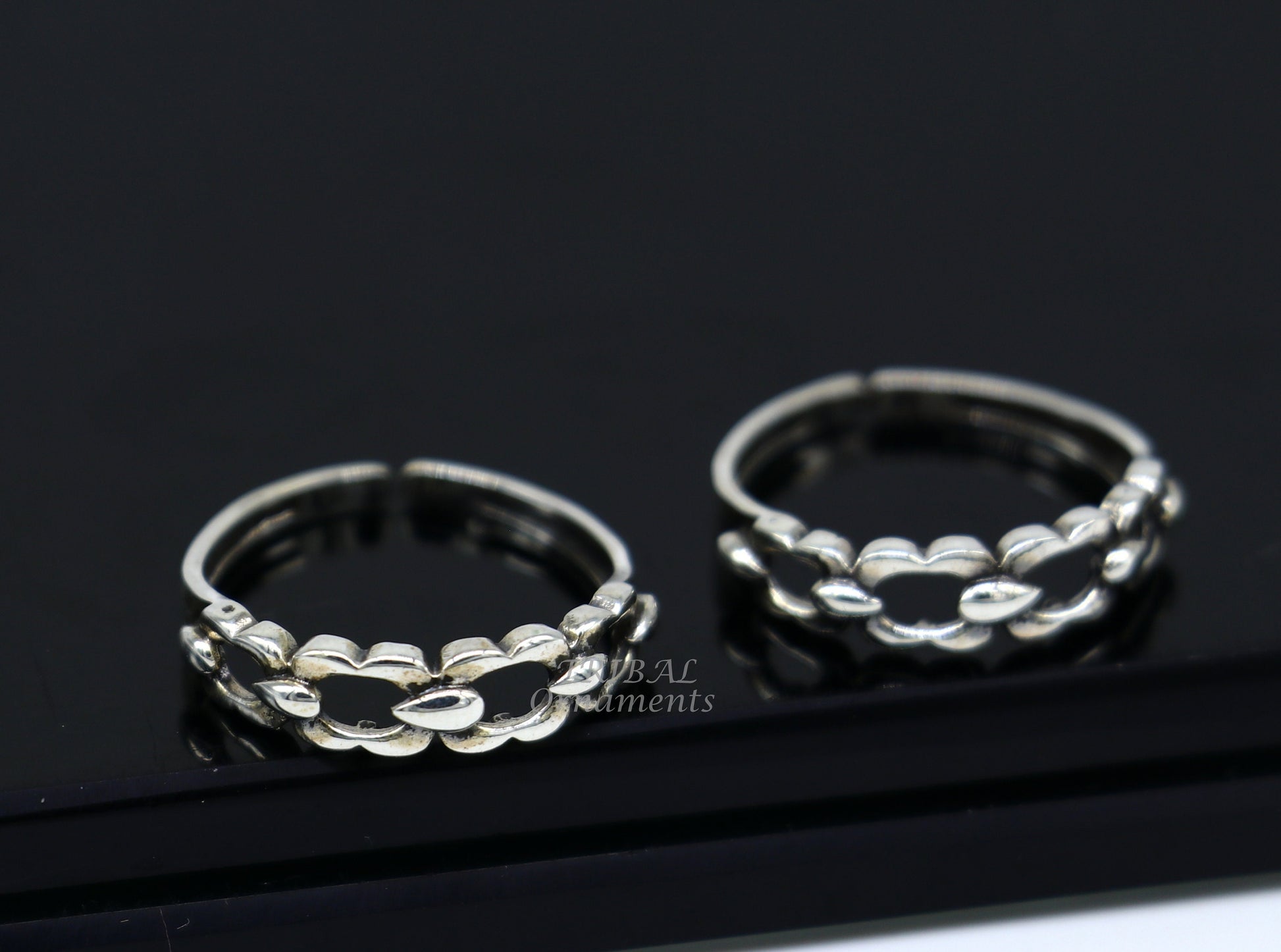 Brides jewelry 925 sterling silver handcrafted unique design vintage ethnic design toe ring for girl's women's ethnic tribal jewelry ytr28 - TRIBAL ORNAMENTS