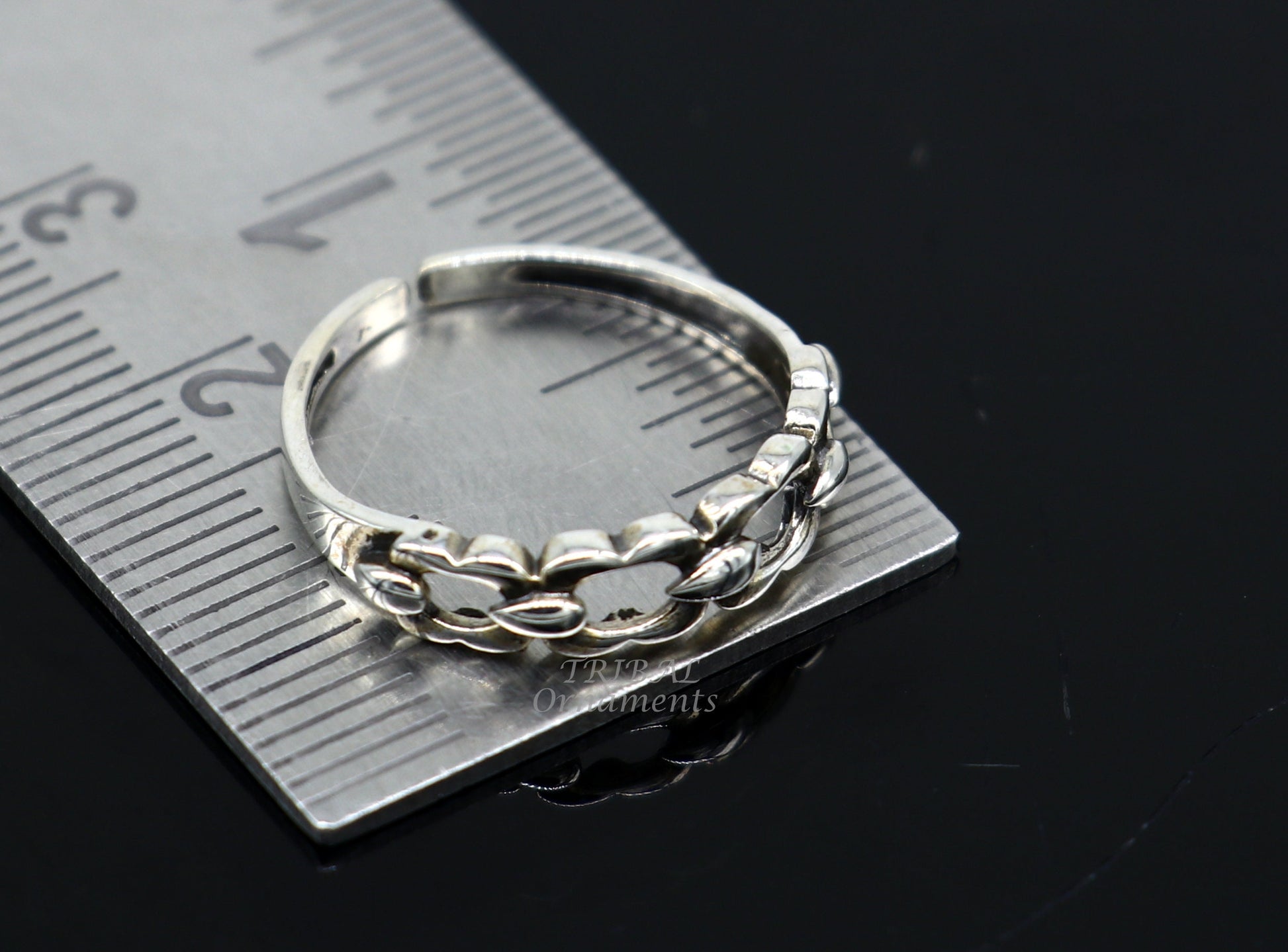 Brides jewelry 925 sterling silver handcrafted unique design vintage ethnic design toe ring for girl's women's ethnic tribal jewelry ytr28 - TRIBAL ORNAMENTS