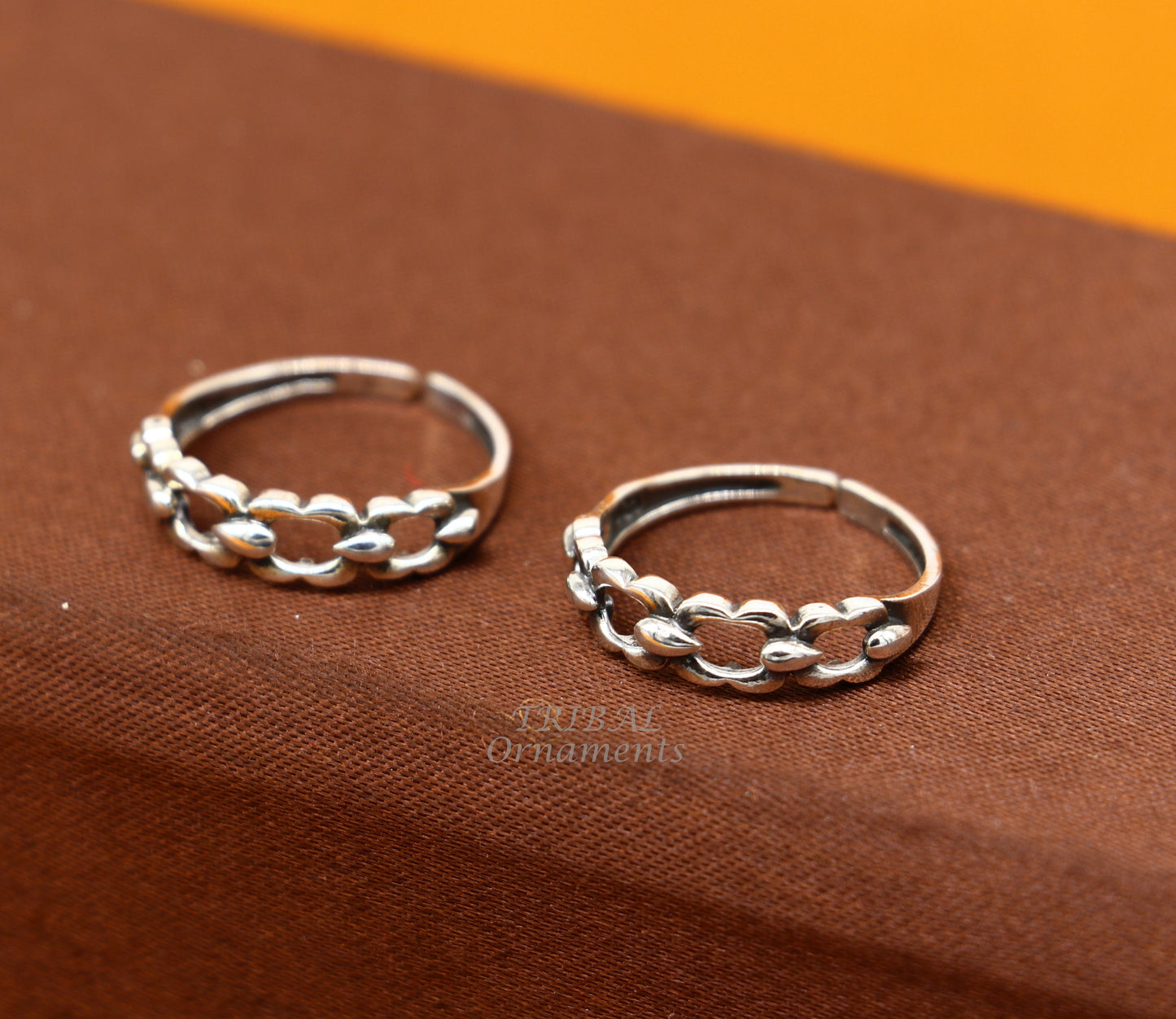 Brides jewelry 925 sterling silver handcrafted unique design vintage ethnic design toe ring for girl's women's ethnic tribal jewelry ytr28 - TRIBAL ORNAMENTS