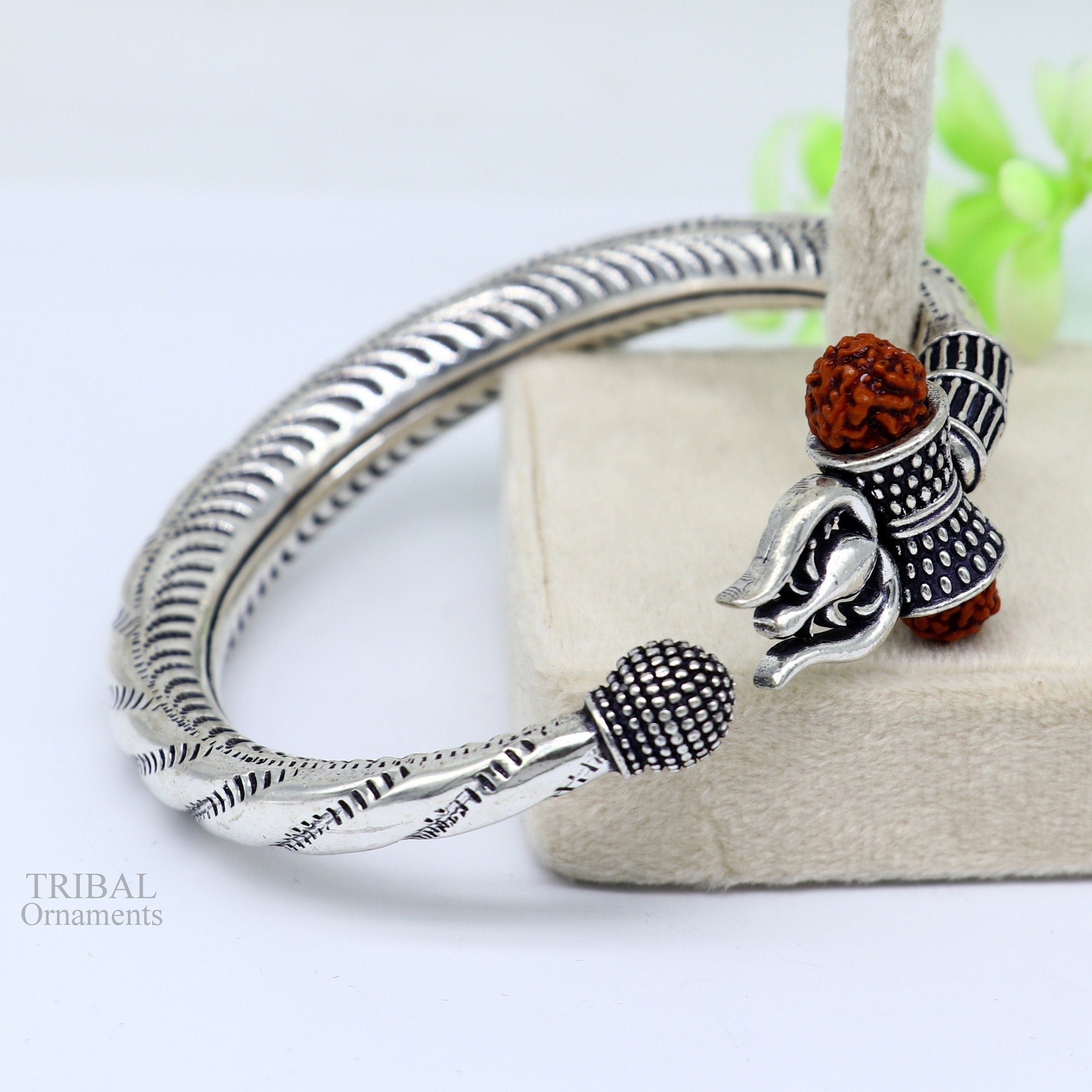 Divine 925 Sterling silver handmade chitai work | TRIBAL ORNAMENTS