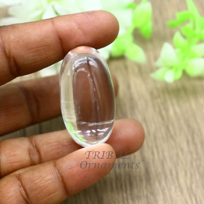 Divine natural Sphatik crystal stone Lord Shiva Lingam statue for wealth and prosperity, crafted by Tribal Ornaments.