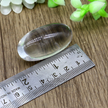 Divine natural Sphatik crystal Lord Shiva Lingam statue for wealth and prosperity, crafted by TRIBAL ORNAMENTS.