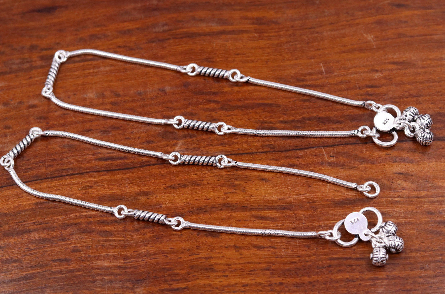 Fabulous snake chain customized handmade ankle bracelet excellent gifting ankle jewelry, foot bracelet best gift for her belly dance ank119 - TRIBAL ORNAMENTS