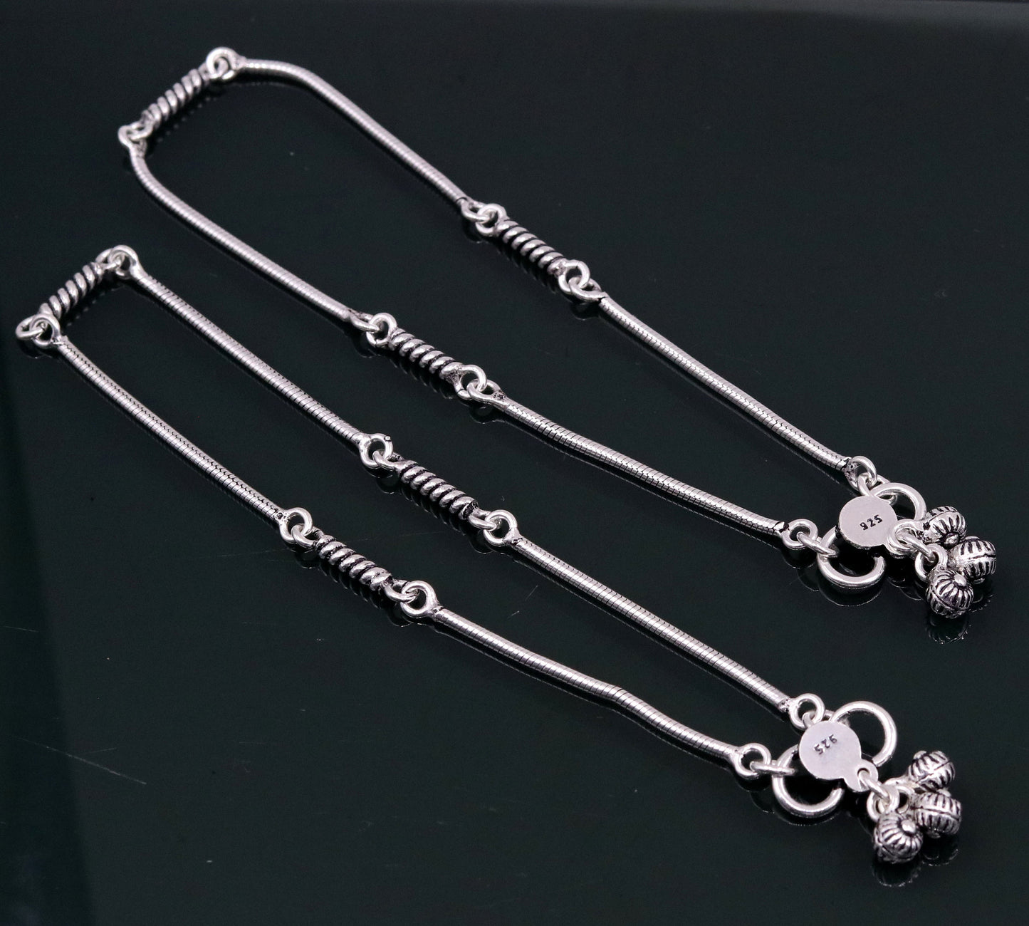 Fabulous snake chain customized handmade ankle bracelet excellent gifting ankle jewelry, foot bracelet best gift for her belly dance ank119 - TRIBAL ORNAMENTS