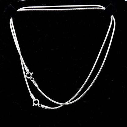 Handmade 1mm sterling silver snake chain ankle bracelet with delicate design, perfect for belly dance jewelry or gift for her.