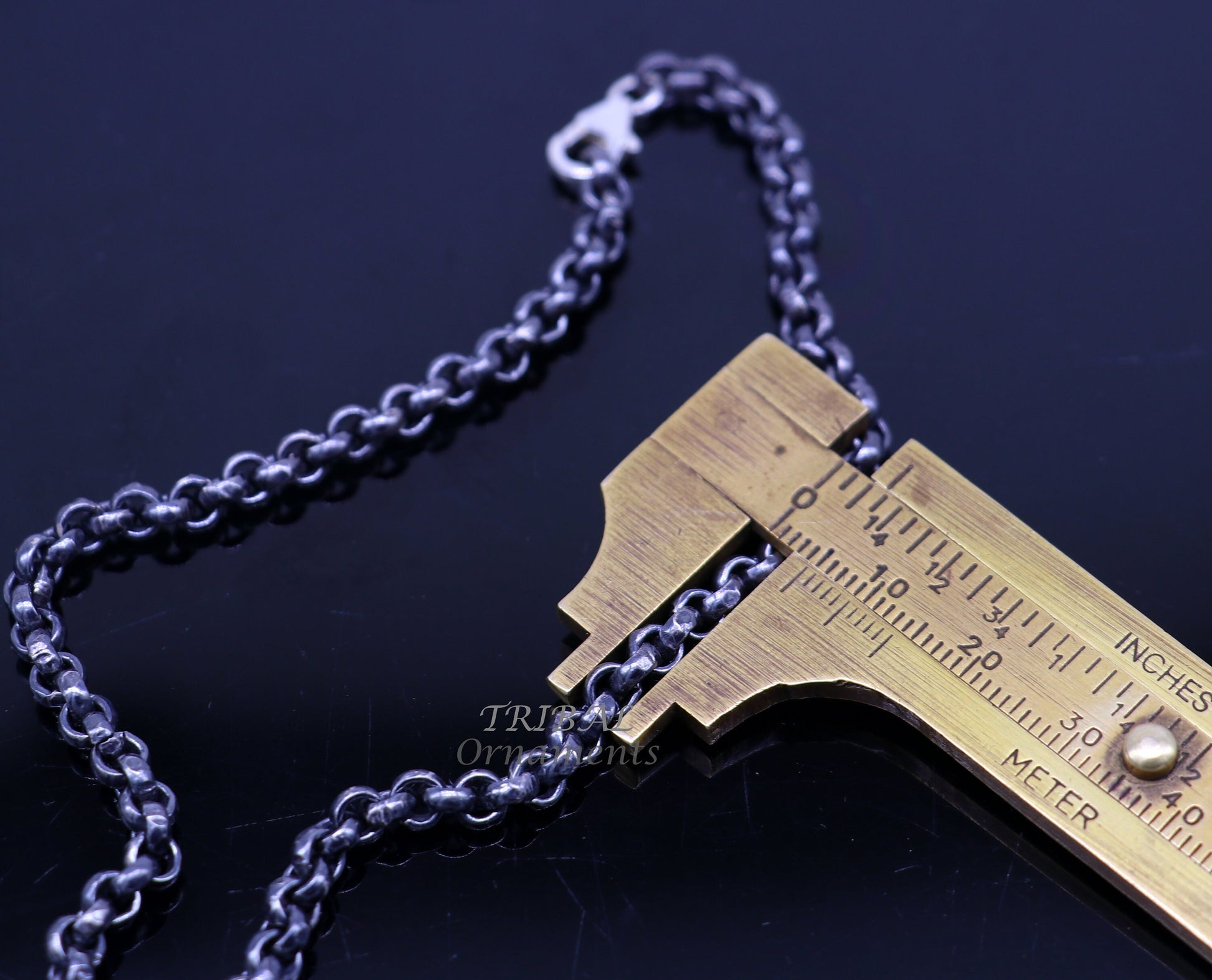 Handmade 925 sterling silver rolo chain oxidized single anklet bracelet, silver anklets, foot bracelet amazing belly dance jewelry ank512 - TRIBAL ORNAMENTS