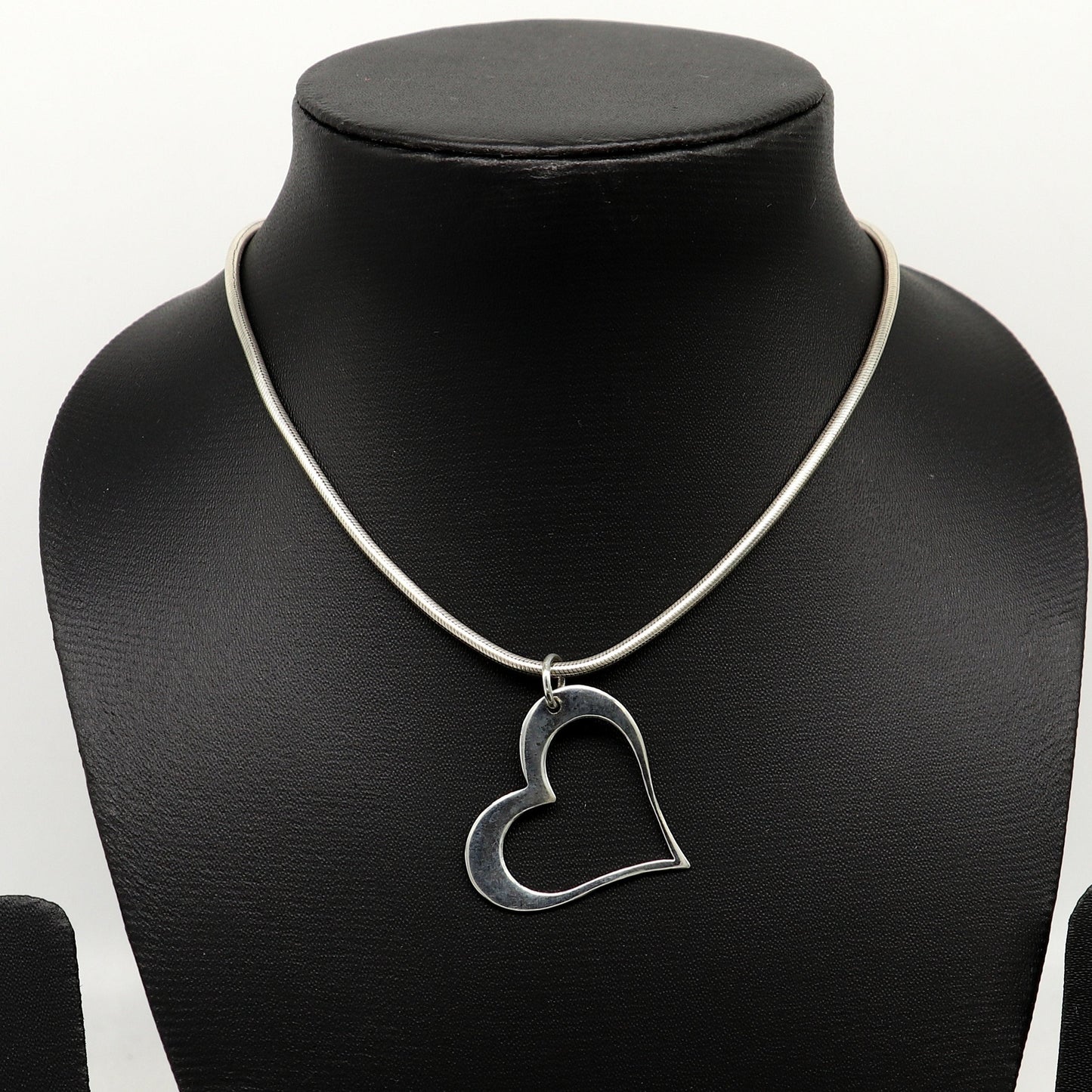 Handmade solid 925 sterling silver heart pendant, excellent unique design stylish unisex personalized gift pendant jewelry from india ssp521 - TRIBAL ORNAMENTS