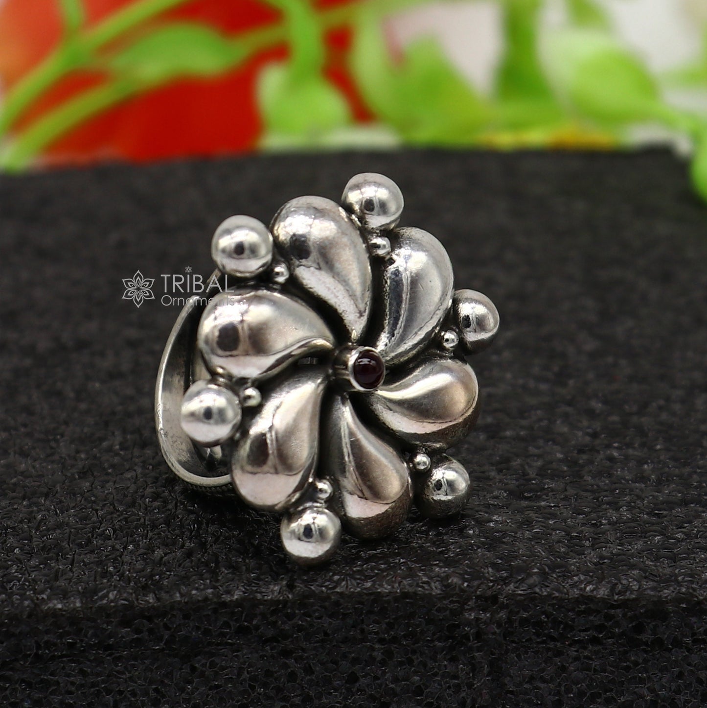 Indian Cultural design handmade silver fabulous vintage adjustable ring with amazing design indian tribal belly dance jewelry sr396 - TRIBAL ORNAMENTS