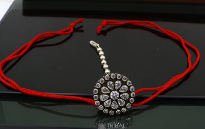 Indian traditional cultural vintage style mangtika amazing hair jewellery head jewelry 925 sterling silver tika ethnic tribal jewelry mt21 - TRIBAL ORNAMENTS