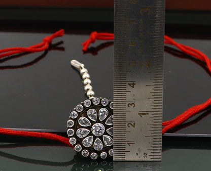 Indian traditional cultural vintage style mangtika amazing hair jewellery head jewelry 925 sterling silver tika ethnic tribal jewelry mt21 - TRIBAL ORNAMENTS