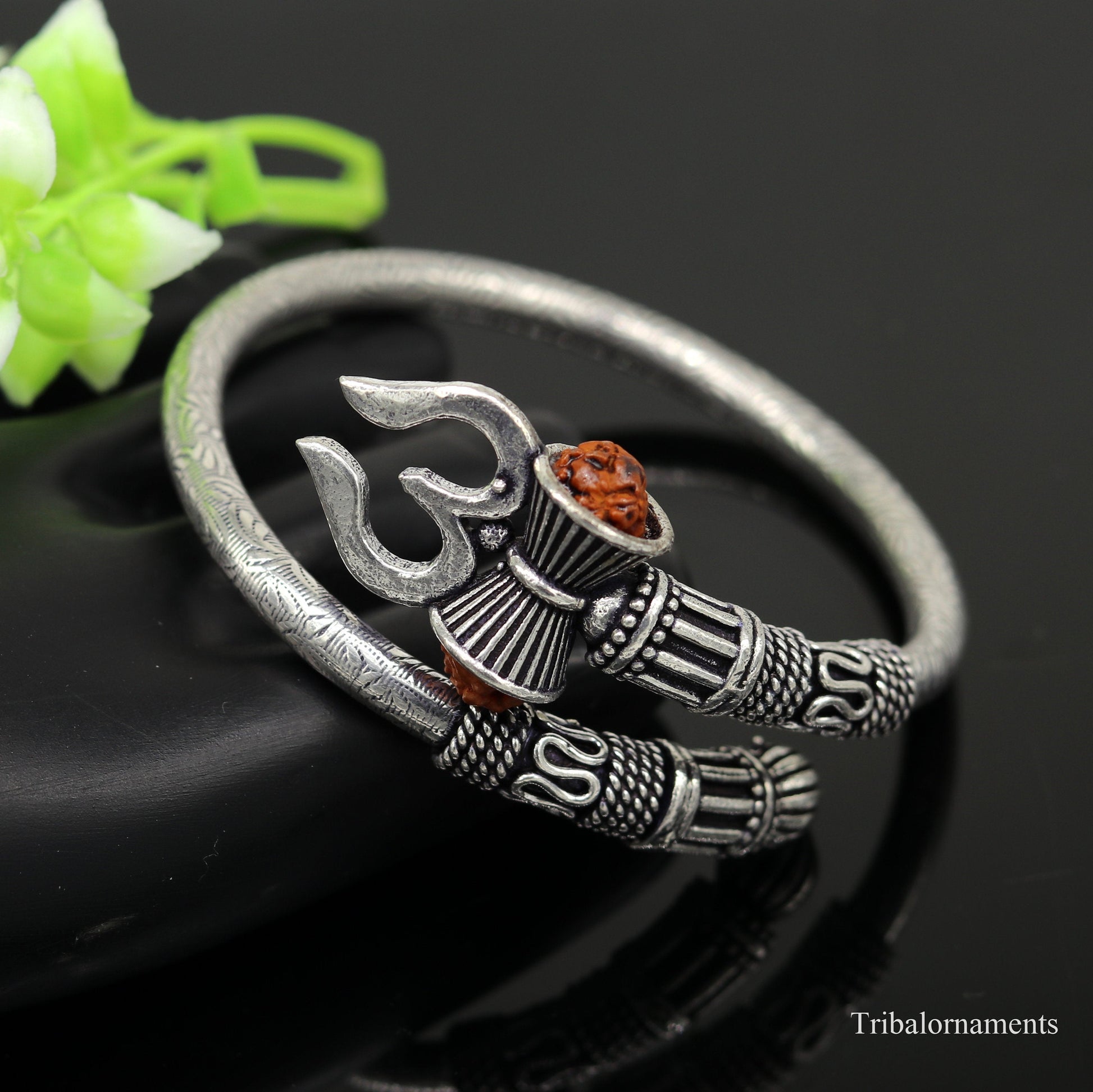 Armband van 925 sterling zilver met natuursteen van de Heilige Lucia - Shiva -oog voor dames - Mediterrane sieraden, Mediana/Grande, Sterling zilver Van sterling zilver Gepolijste Armband van 925 sterling zilver met natuursteen van de Heilige Lucia - Shiva -oog voor dames - Mediterrane sieraden, Mediana/Grande, Sterling zilver Van sterling zilver Gepolijste
