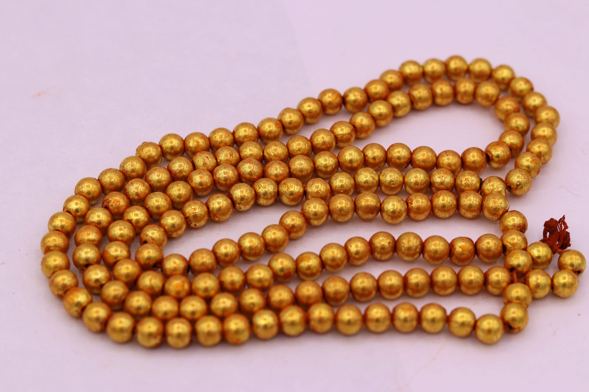 Lot 10 beads 22K yellow gold handmade excellent round shape ball to make some thing new jewelry design traditional india jewelry - TRIBAL ORNAMENTS