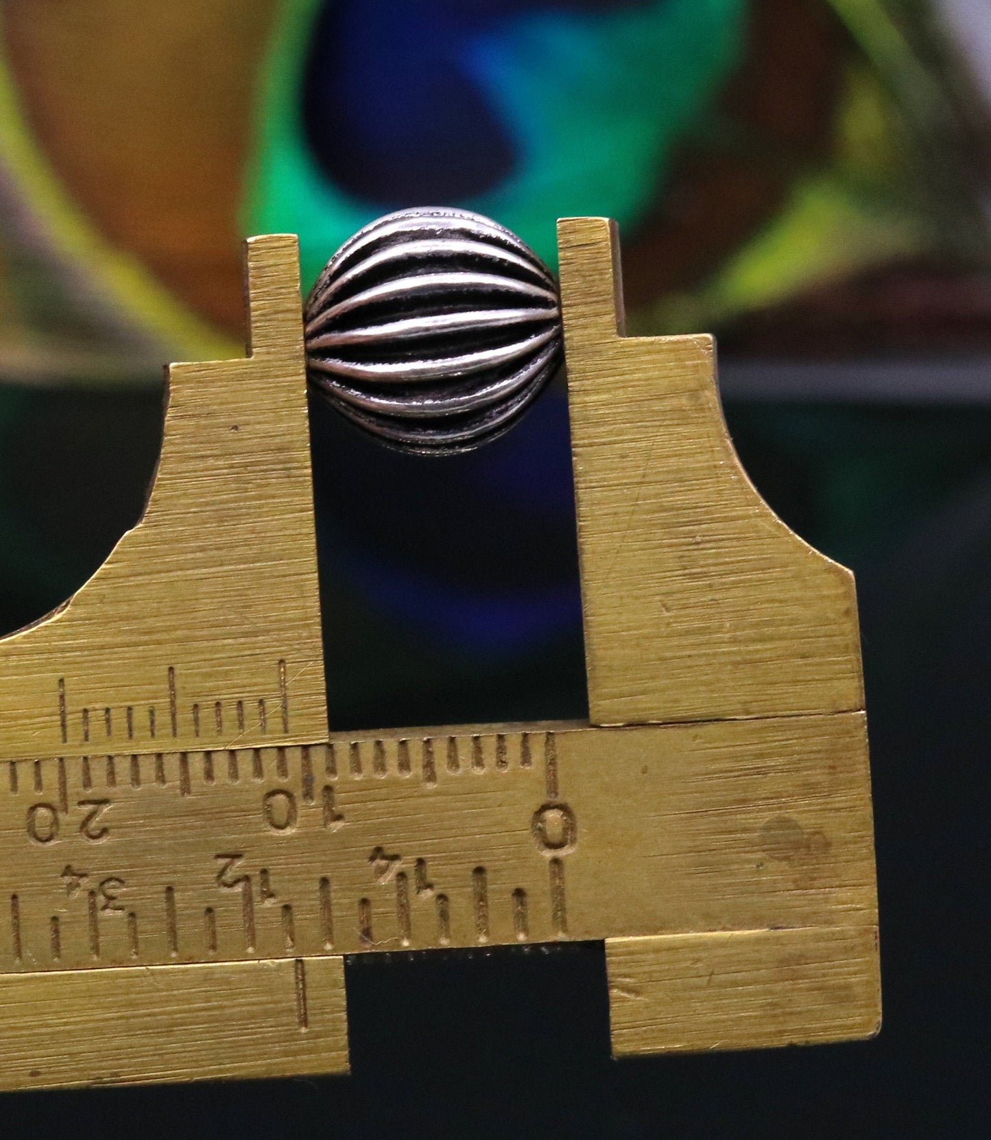 Lot 10 pieces Vintage antique design handmade 925 sterling silver beads loose beads for jewelry making ideas bd04 - TRIBAL ORNAMENTS