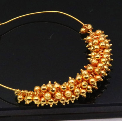 Lot of 20 pieces 22kt gold handmade Vintage antique design custom jewelry findings, hangings bells,loose beads, excellent jewelry BD026 - TRIBAL ORNAMENTS