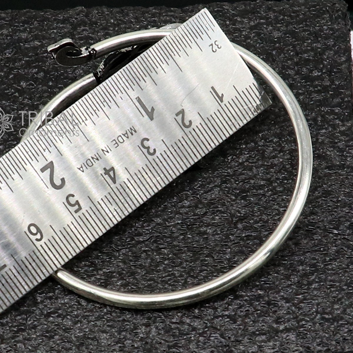 Peacock style 925 sterling silver exclusive design handmade bangle bracelet, easy to plug with your wrist, pure silver kada jewelry nsk733 - TRIBAL ORNAMENTS