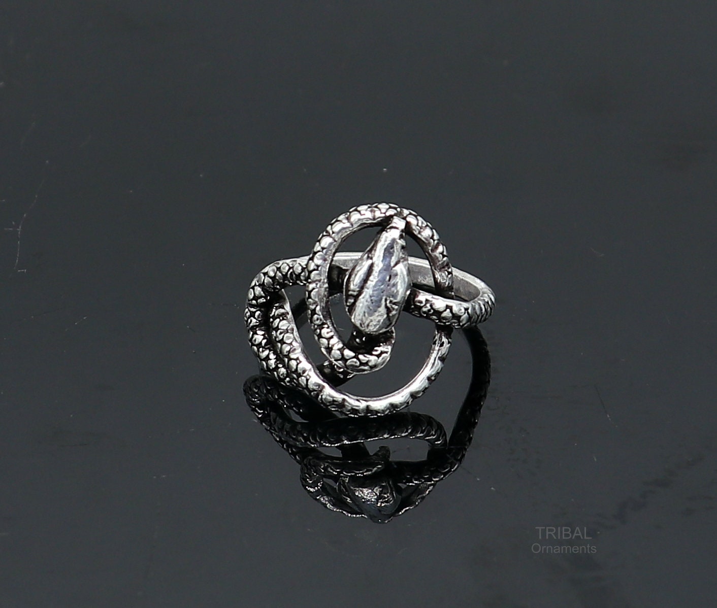 Pure 925 sterling silver handmade snake design vintage antique stylish ring band, gorgeous snake ring best elegant dainty jewelry ring281 - TRIBAL ORNAMENTS