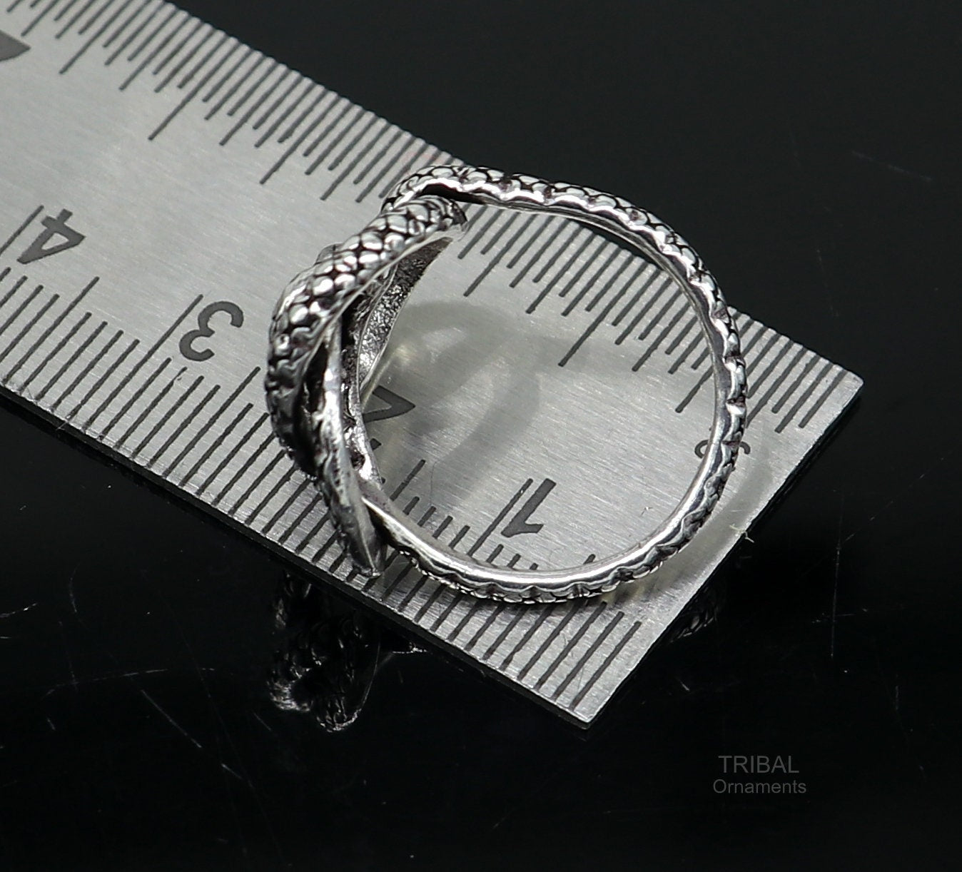 Pure 925 sterling silver handmade snake design vintage antique stylish ring band, gorgeous snake ring best elegant dainty jewelry ring281 - TRIBAL ORNAMENTS