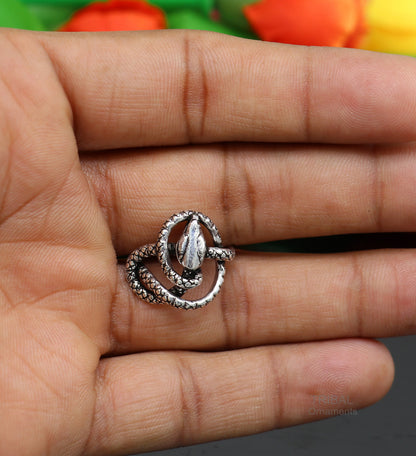 Pure 925 sterling silver handmade snake design vintage antique stylish ring band, gorgeous snake ring best elegant dainty jewelry ring281 - TRIBAL ORNAMENTS