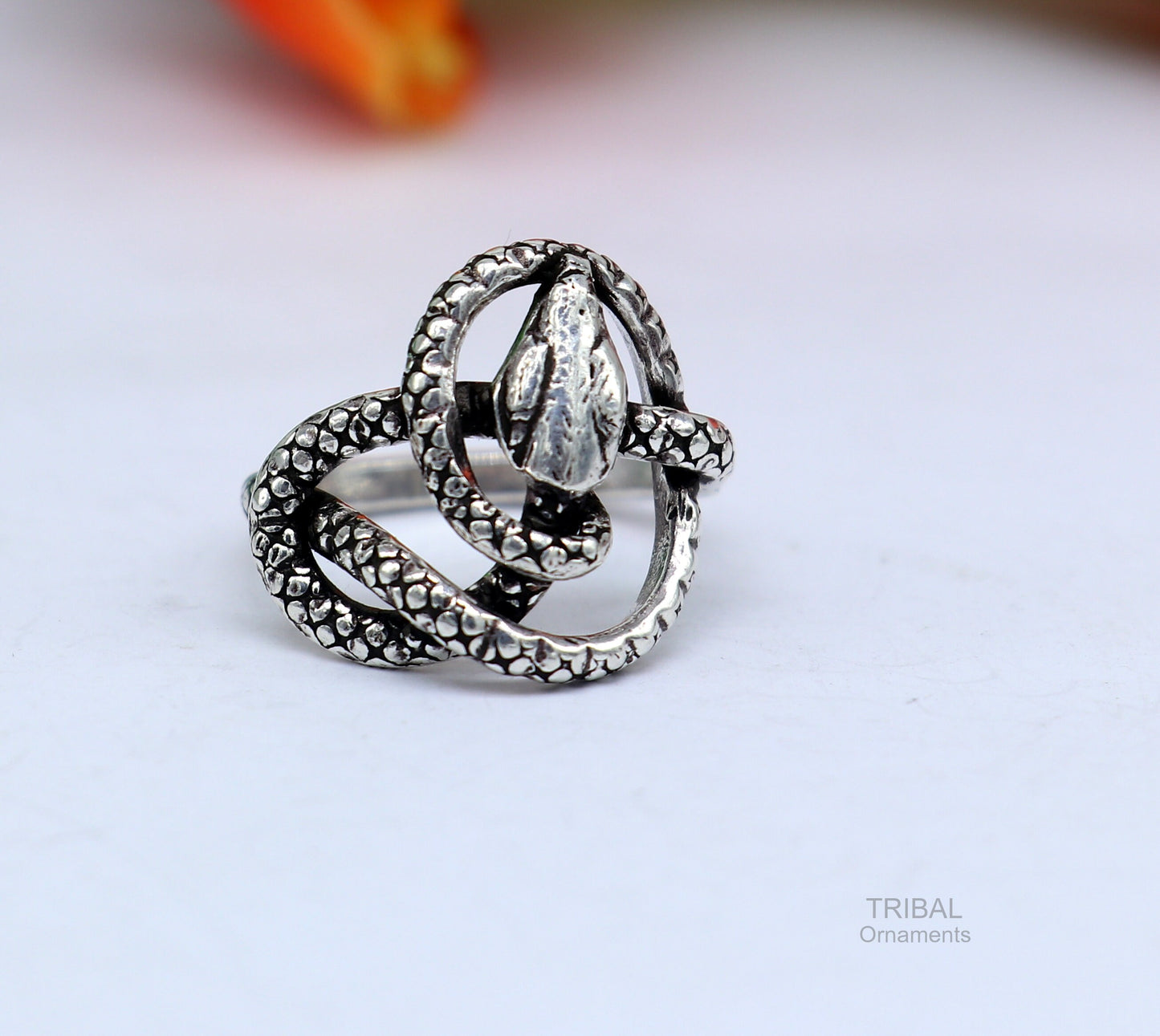 Pure 925 sterling silver handmade snake design vintage antique stylish ring band, gorgeous snake ring best elegant dainty jewelry ring281 - TRIBAL ORNAMENTS