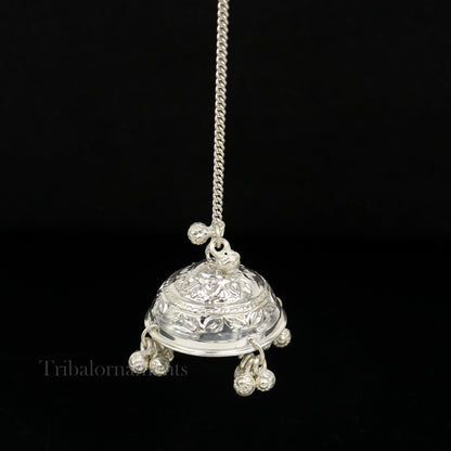 Solid silver chattar or chhatra, silver umbrella god temple art, Gorgeous  hand craved Solid silver temple article, temple utensils su522 - TRIBAL ORNAMENTS