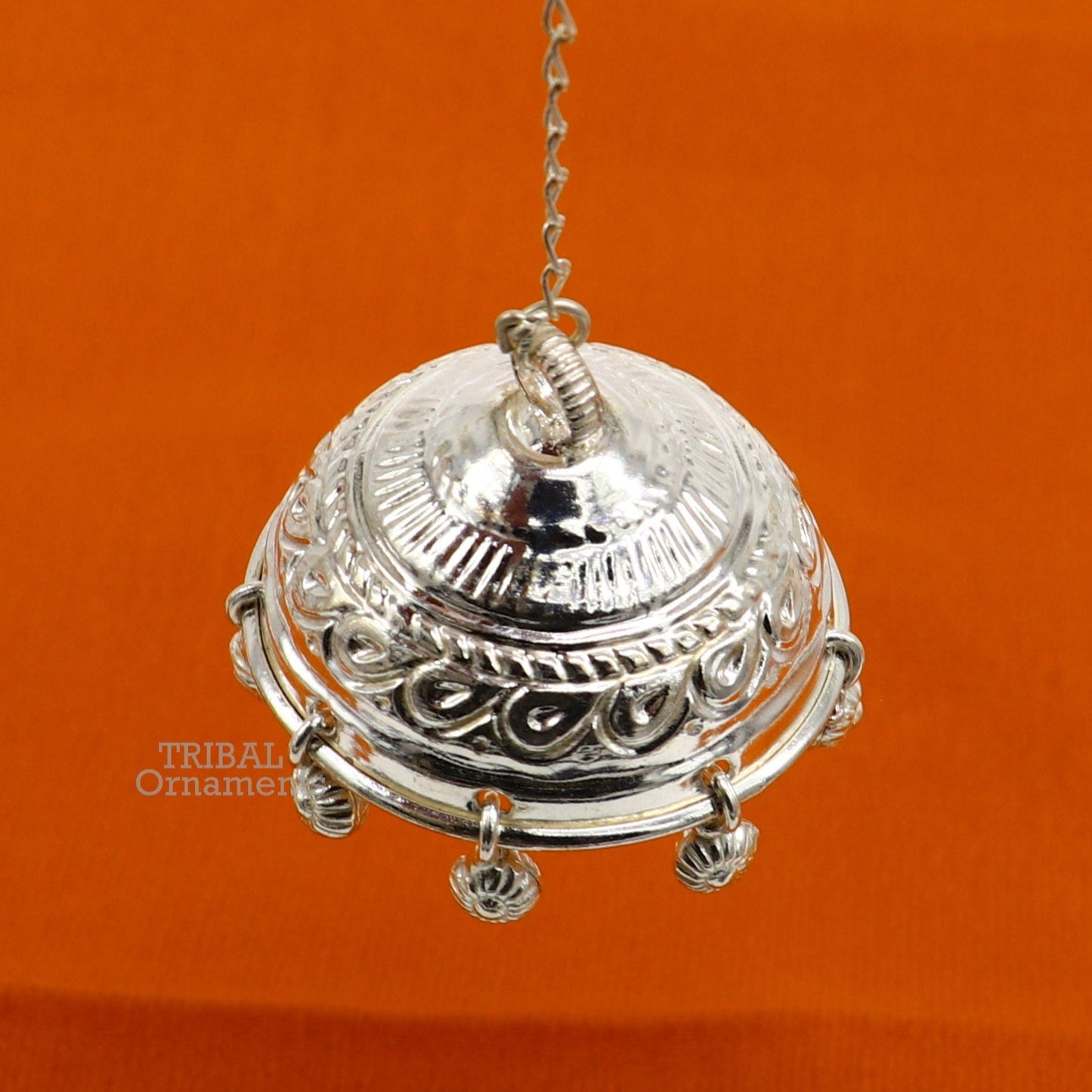 Solid Silver chhatar or chhatra, silver umbrella god temple art, Gorgeous  hand craved Solid silver temple article, temple utensils su750 - TRIBAL ORNAMENTS